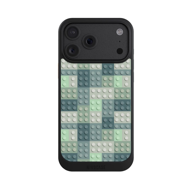 iPhone 18 Pro Max NIVOcore Grünes Blockmuster