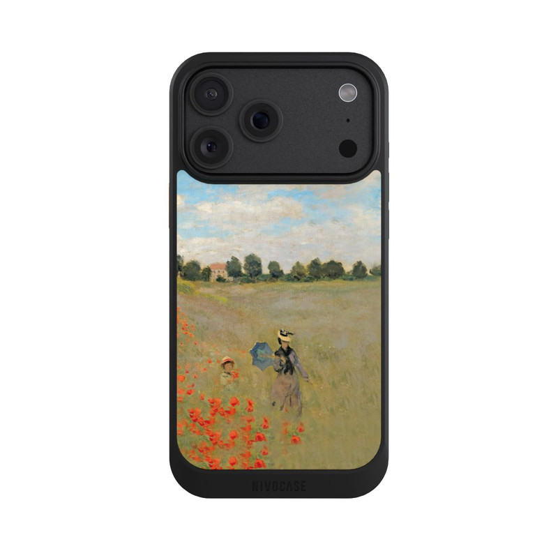 iPhone 18 Pro Max NIVOcore Poppy field near Argenteuil