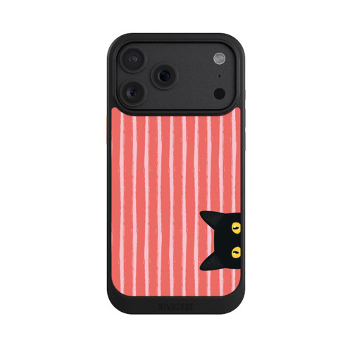 Apple iPhone 18 Pro Max NIVOcore Schwarze Katze Gestreift Orange