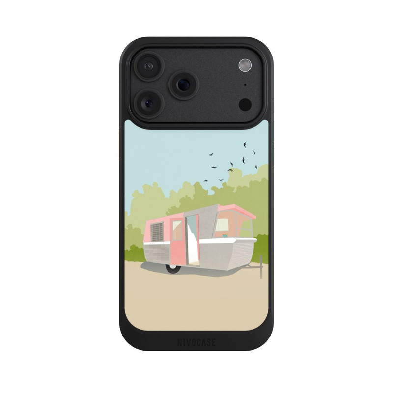 iPhone 18 Pro Max NIVOcore Retro Glamping by Roberta Murray