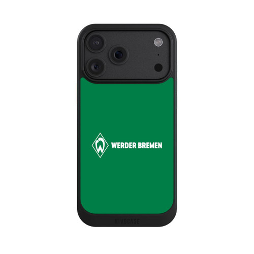 Apple iPhone 18 Pro Max NIVOcore Werder Bremen Schriftzug Raute Grün