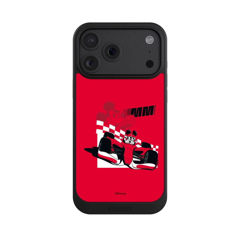 iPhone 18 Pro Max NIVOcore Mickey Mouse Racing Legend Red