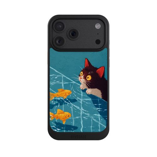 Apple iPhone 18 Pro Max NIVOcore Die Katze im Pool mit KI
