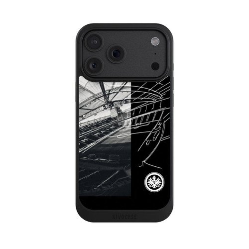 Apple iPhone 18 Pro Max NIVOcore Eintracht Frankfurt Stadion Fotoskizze