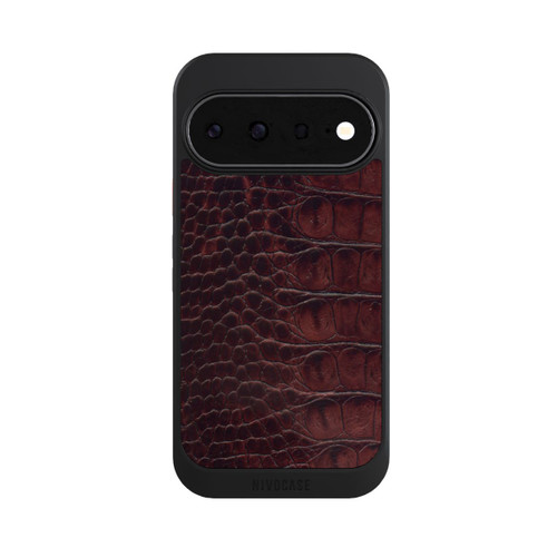 Google Pixel 11 NIVOcore Cuir de Crocodile