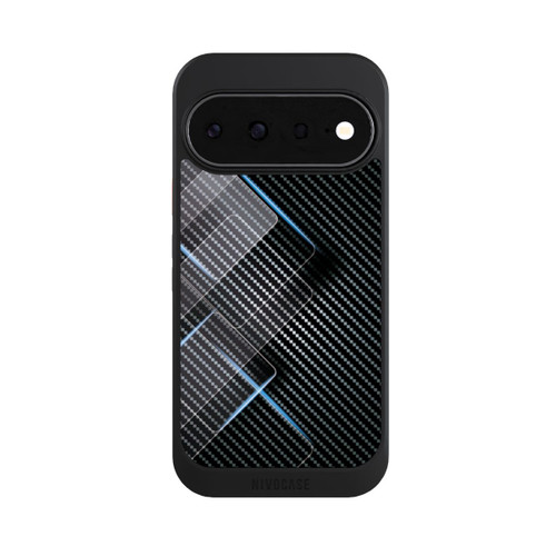 Google Pixel 11 NIVOcore Blaue Linien auf Karbon