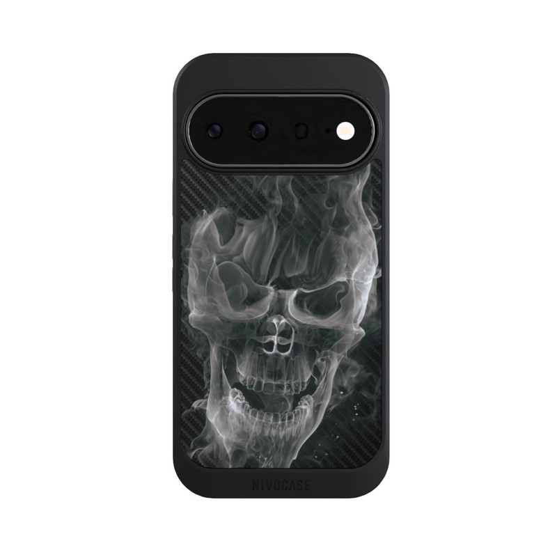 Pixel 11 NIVOcore rauchender Totenkopf Carbon