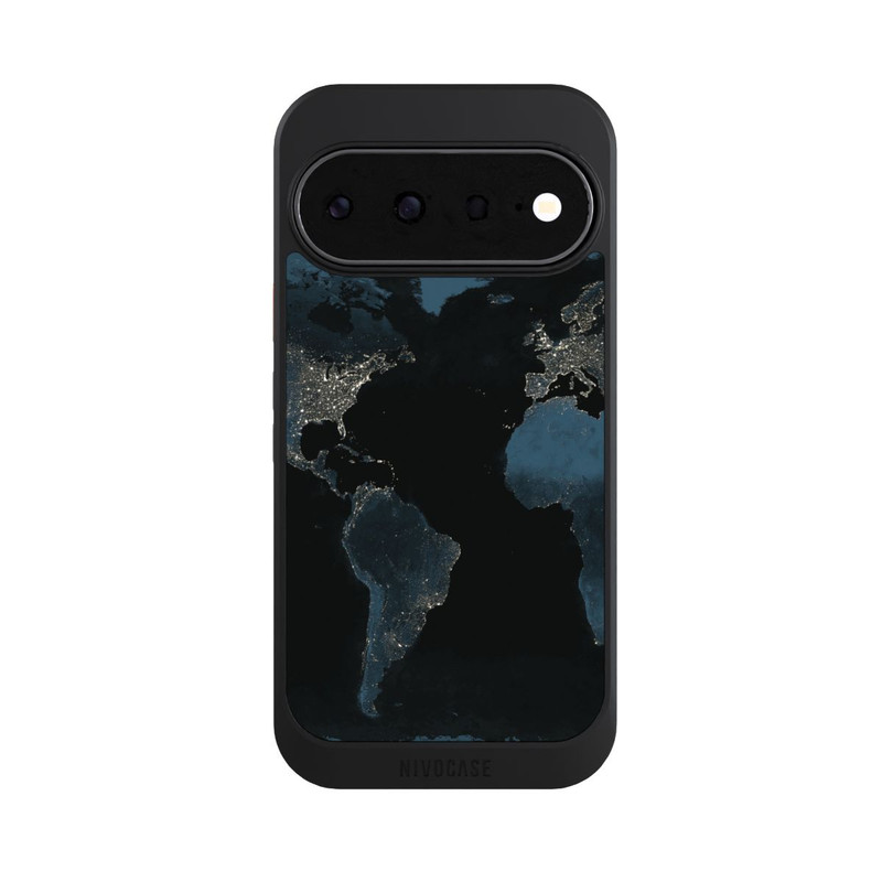 Pixel 11 NIVOcore Carte du Monde Nuit