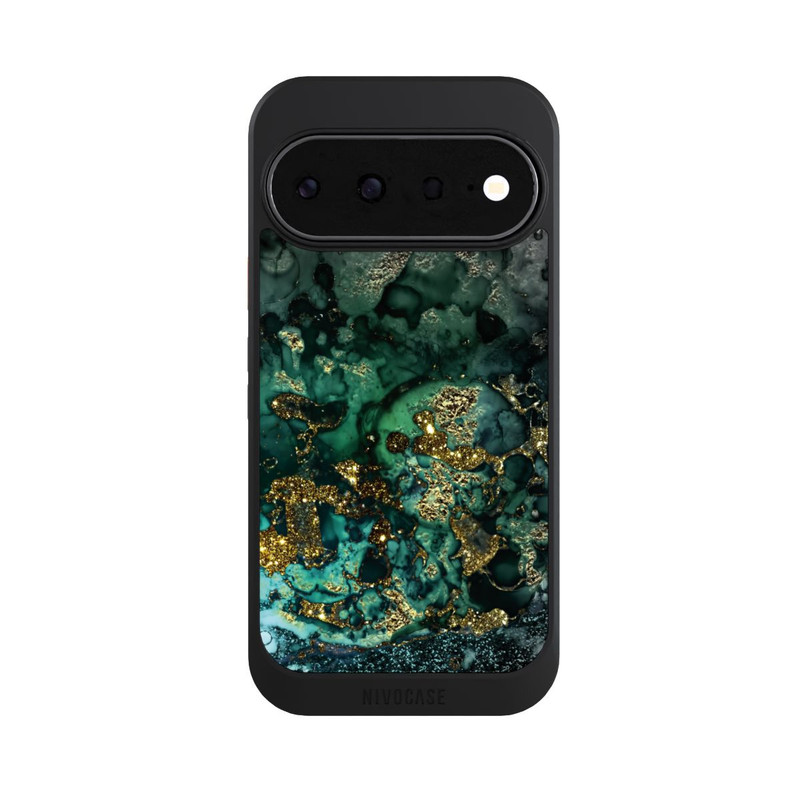 Pixel 11 NIVOcore Marbre Cyan Scintillant