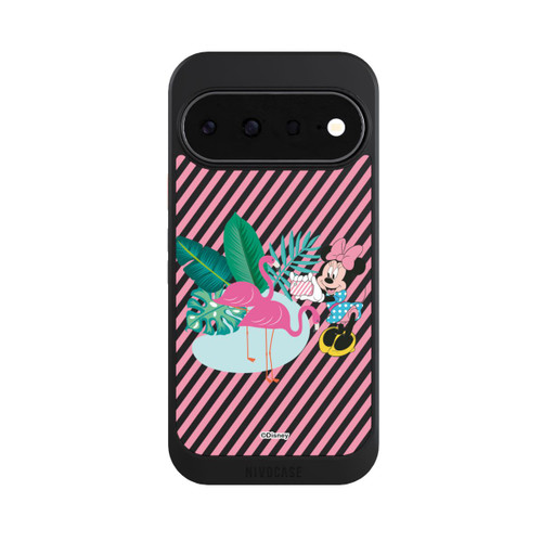 Google Pixel 11 NIVOcore Minnie Flamant Rose sans Fond