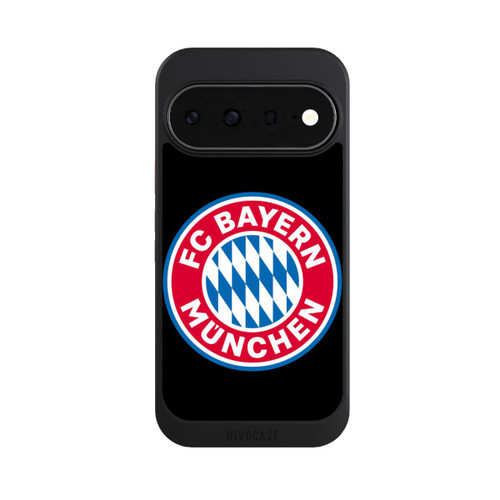 Google Pixel 11 NIVOcore Logo FCB sur fond noir