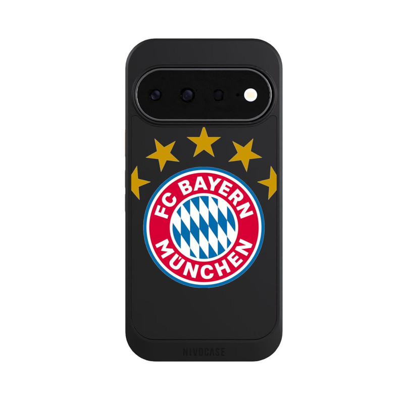 Pixel 11 NIVOcore Logo FCB avec Étoiles - sans Fond