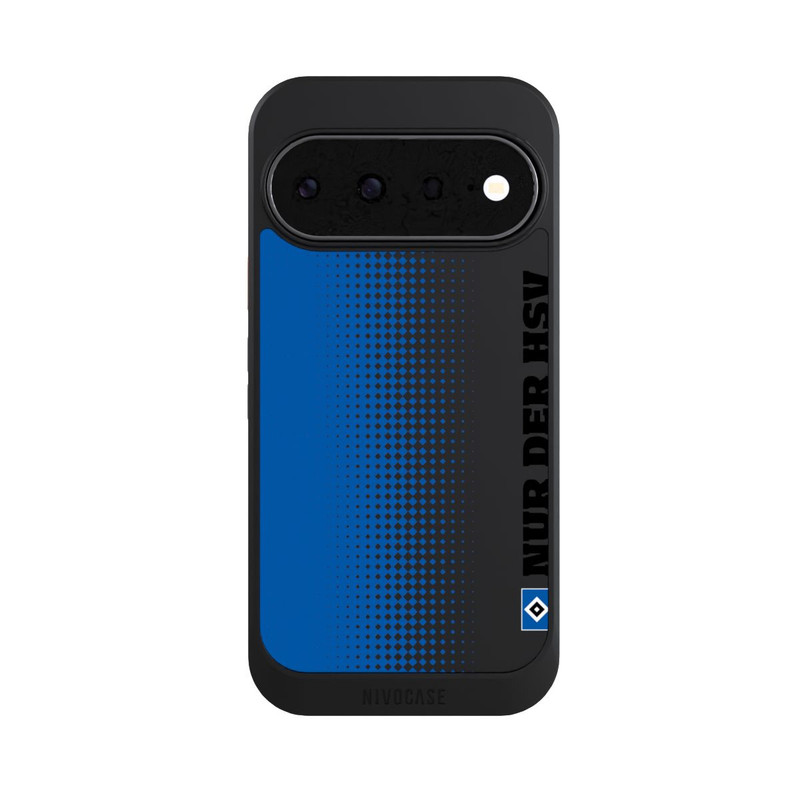 Pixel 11 NIVOcore Nur der HSV - Trame losange bleue - sans fond