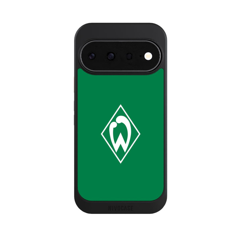 Pixel 11 NIVOcore Logo auf Grün - Werder Bremen