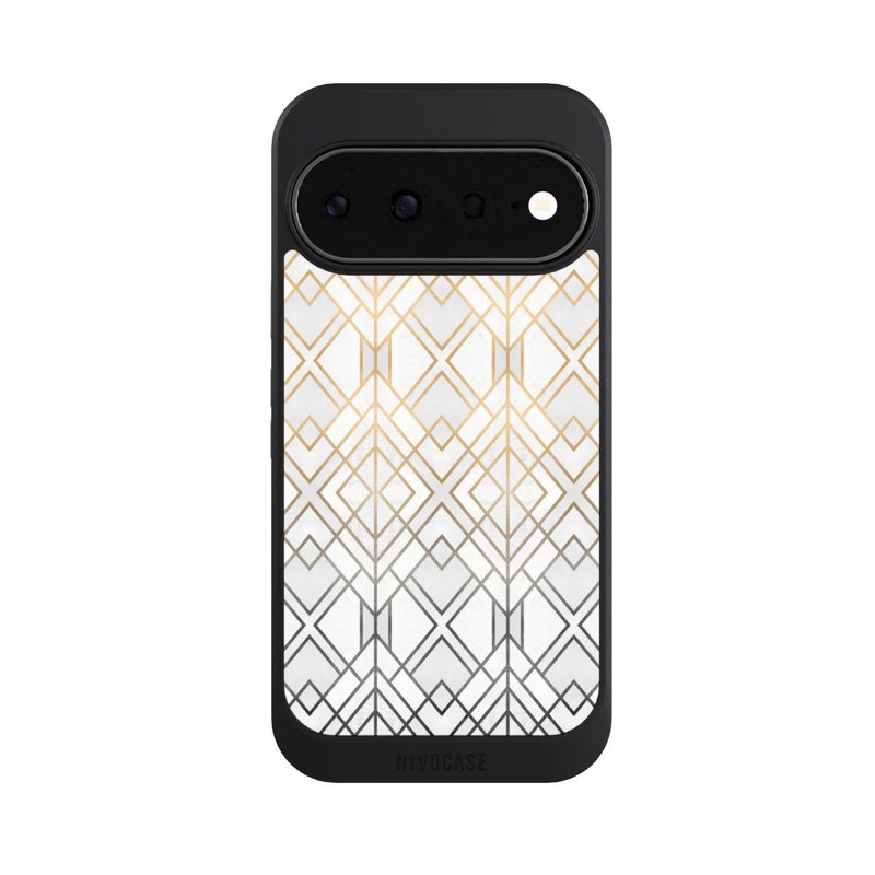 Pixel 11 NIVOcore Imprimé Geo Gold doré et gris