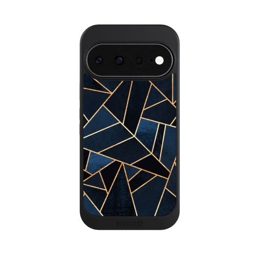 Google Pixel 11 NIVOcore Imprimé Pierre Or Marine