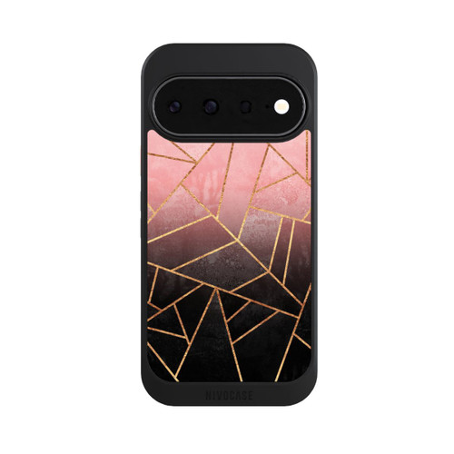 Google Pixel 11 NIVOcore Imprimé Pierre Or Rose Et Noir