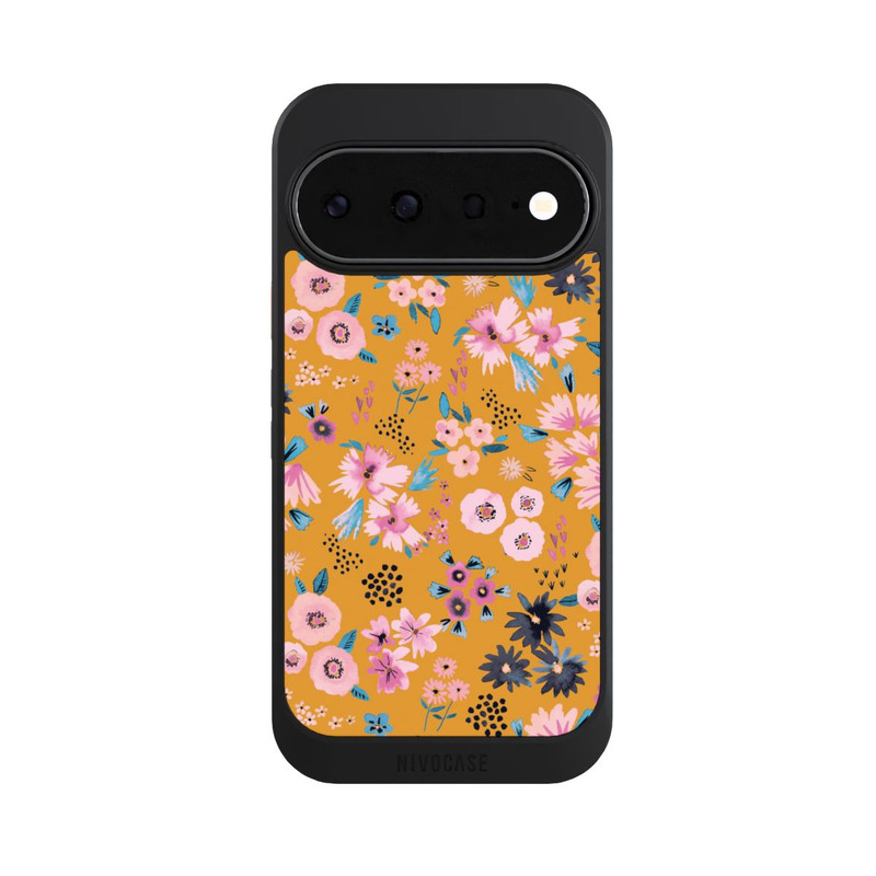 Pixel 11 NIVOcore Petites Fleurs Jaune Moutarde