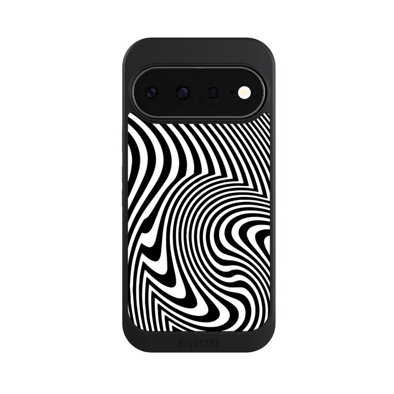Pixel 11 NIVOcore Vagues noires et blanches