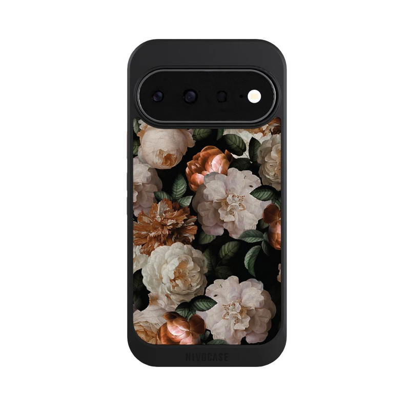 Pixel 11 NIVOcore Tapete mit Kupferrosen