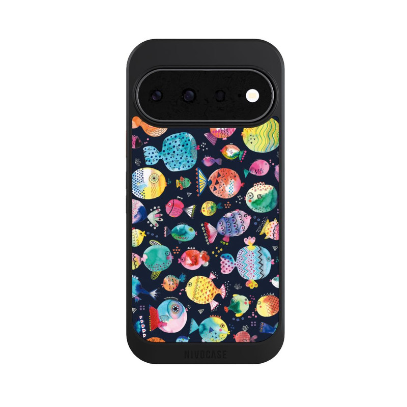 Pixel 11 NIVOcore Beach Puffer Fishes Kids Navy