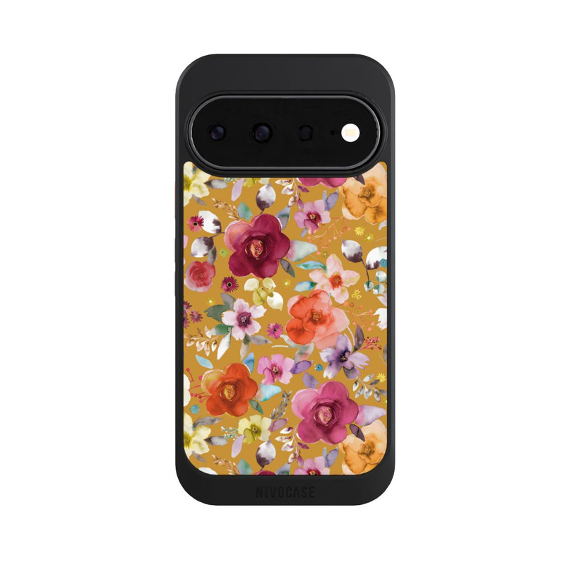 Pixel 11 NIVOcore Bouquets de fleurs printanières moutarde