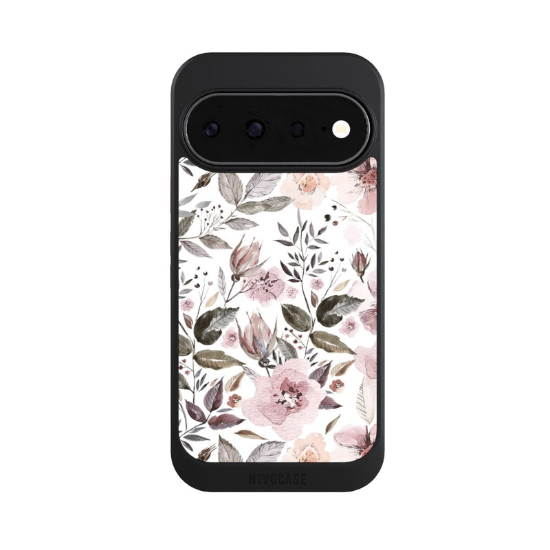 Pixel 11 NIVOcore Aquarell braune Rosenblüten