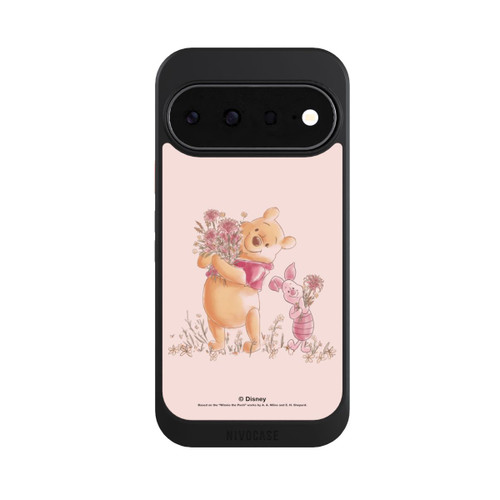 Google Pixel 11 NIVOcore Winnie &amp; Porcinet avec des Fleurs
