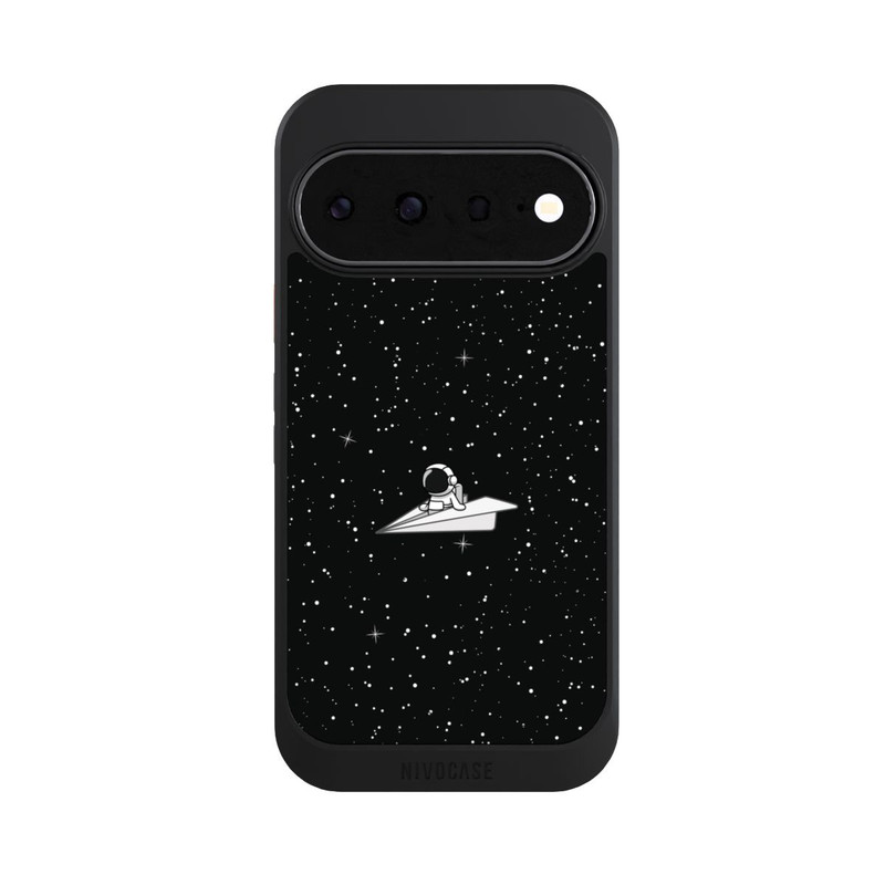 Pixel 11 NIVOcore Astronaut Paper Plane Comic