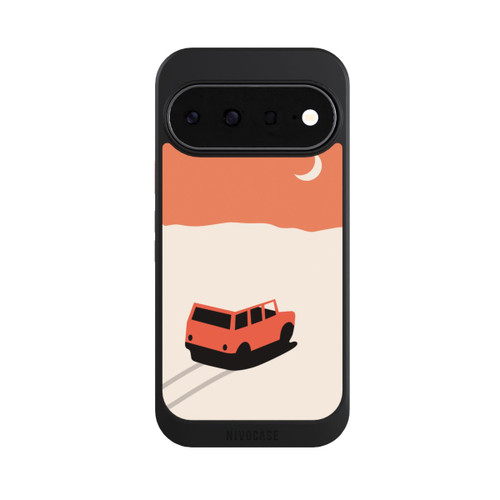 Google Pixel 11 NIVOcore Auto in der Wüste