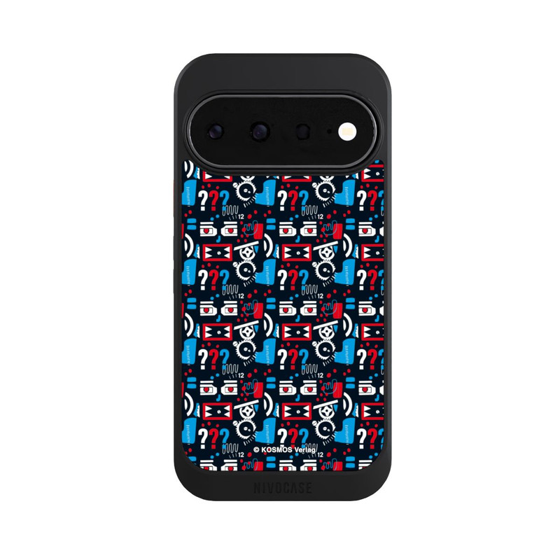 Pixel 11 NIVOcore Drei Fragezeichen Wildes Muster