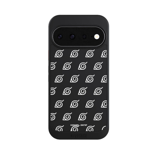 Google Pixel 11 NIVOcore Konoha Pattern Blanc sur Fond Transparent