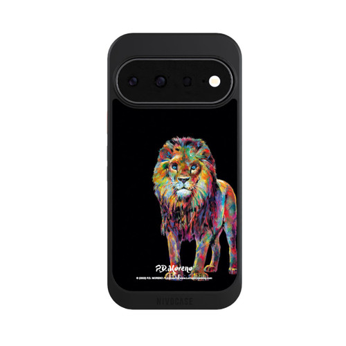 Google Pixel 11 NIVOcore Löwe Bunte Kunst von P.D. Moreno