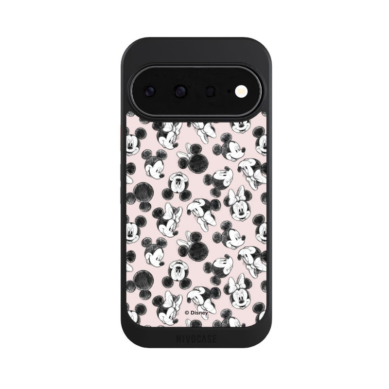 Pixel 11 NIVOcore Minnie & Mickey aux multiples visages rose