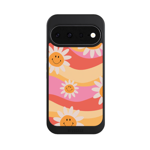 Google Pixel 11 NIVOcore Retro Smiles Orange Colorful