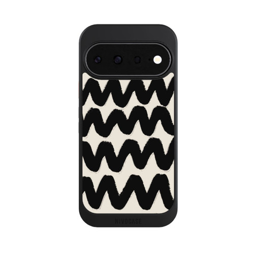 Google Pixel 11 NIVOcore Vagues Noires Pattern