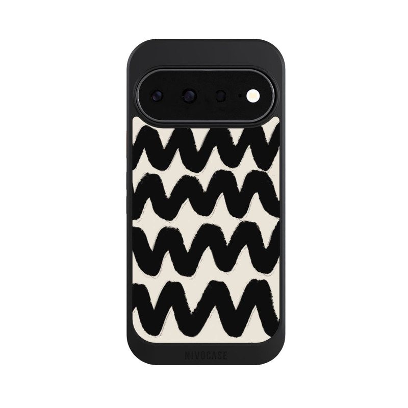 Pixel 11 NIVOcore Vagues Noires Pattern