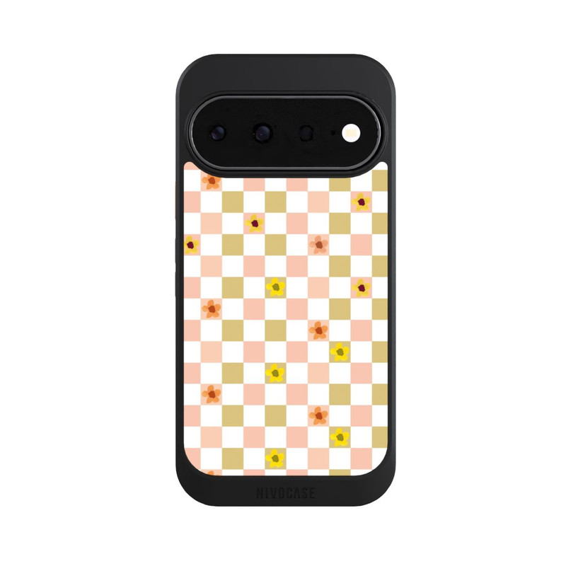 Pixel 11 NIVOcore Chèques Fleurs Pastel Nostalgiques