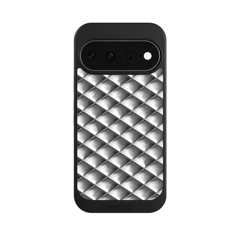 Pixel 11 NIVOcore Carrés argentés Glamour