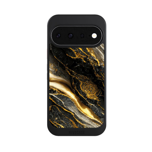 Google Pixel 11 NIVOcore Schwarze Marmor Goldschichten