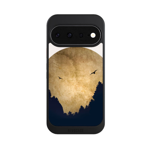 Google Pixel 11 NIVOcore Deux oiseaux et la lune