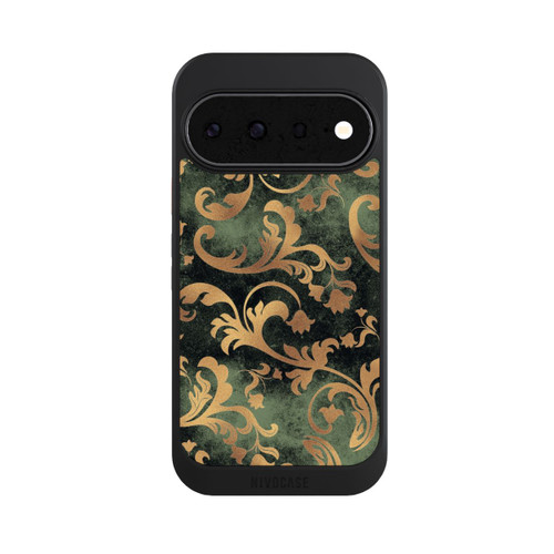 Google Pixel 11 NIVOcore Papier Peint Damassé Vert Foncé