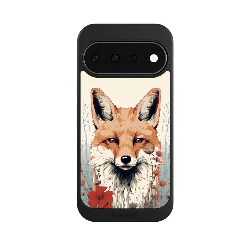 Pixel 11 NIVOcore Renard avec des fleurs