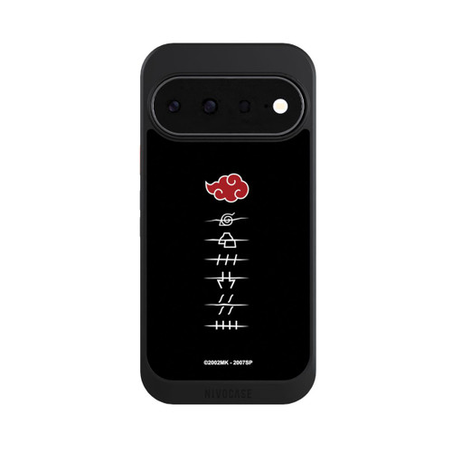 Google Pixel 11 NIVOcore Symboles des membres de l'Akatsuki noirs