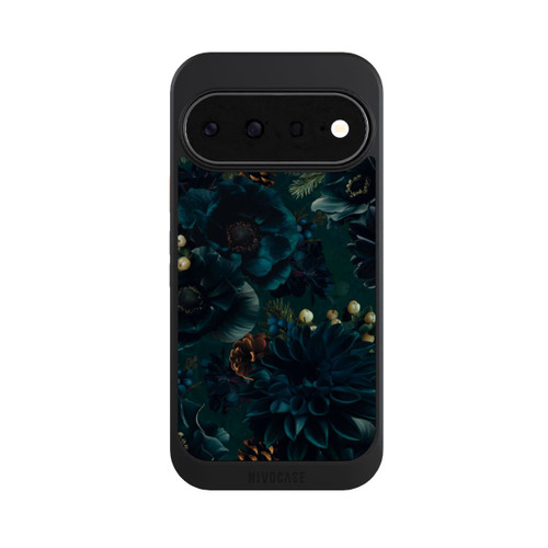 Google Pixel 11 NIVOcore Blumenmuster Grün und Blau