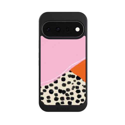 Google Pixel 11 NIVOcore Pink and Orange Modern Art with Dots