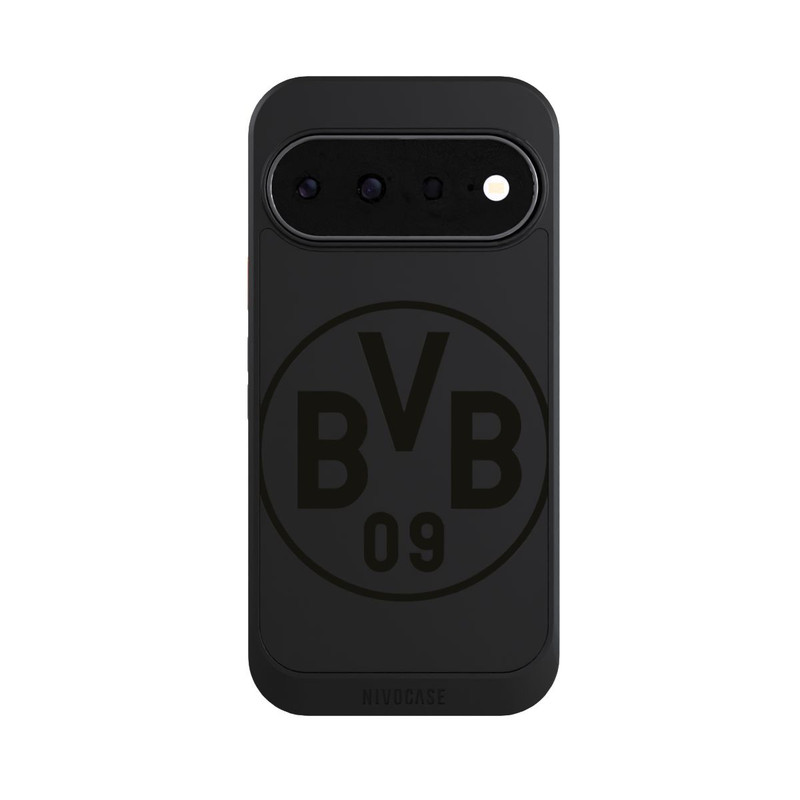Pixel 11 NIVOcore BVB Logo Schwarz Transparent