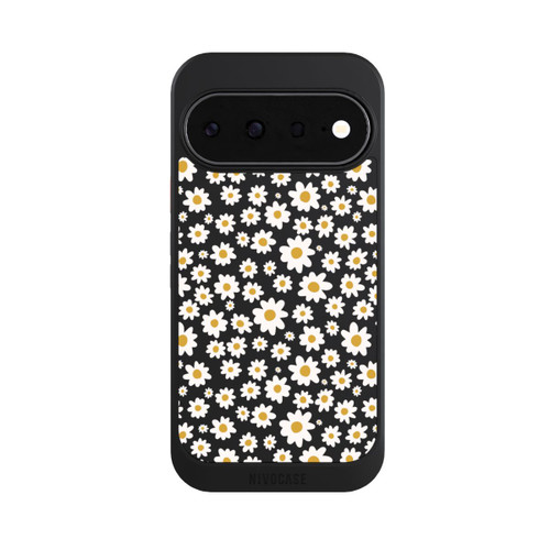 Google Pixel 11 NIVOcore Daisy Flower Seamless Pattern Transparent