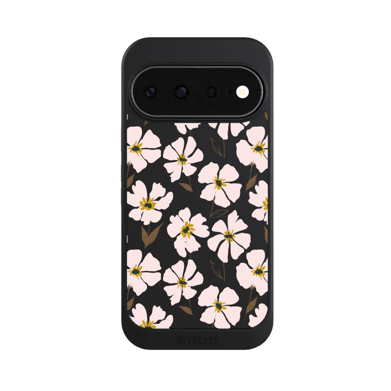 Pixel 11 NIVOcore Simple Pastell Flowers Rose Transparent