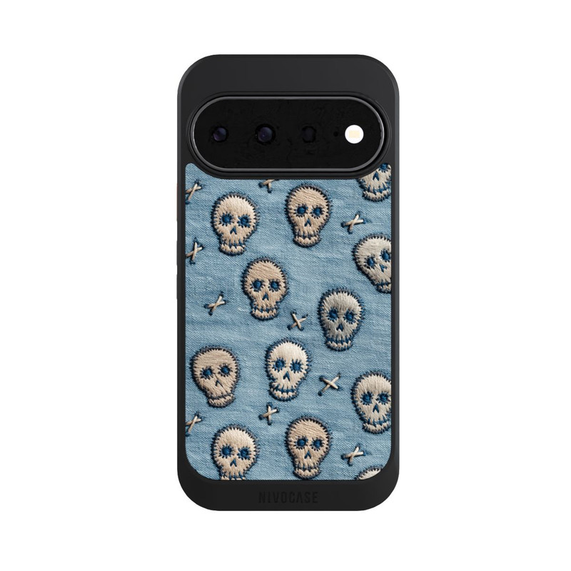 Pixel 11 NIVOcore Skulls on Jeans Pattern